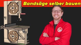 Profi Bandsäge aus Holz selber bauen  1 [upl. by Adaiha]