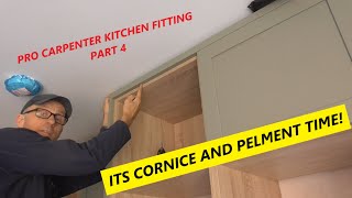 Kitchen fitting with a professional carpenterPART 4 [upl. by Oni]