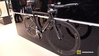 2016 Cannondale Slice Hi Mod Black inc Triathlon Bike  Walkaround  2015 Eurobike [upl. by Rodrigo]