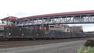 NS 6325 A Manned Helper Leads An Garbage Train  Altoona PA w Canon HF11 [upl. by Ark]