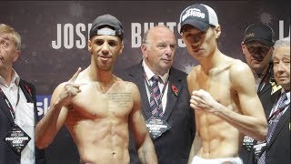 AND STILL KAL YAFAI v SHO ISHIDA  OFFICIAL WEIGH IN amp HEAD TO HEAD  JOSHUA v TAKAM [upl. by Andre]