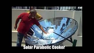 Solar Parabolic Cooker I Solar Cooker [upl. by Oznarol313]