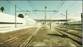 Gare de Casa Voyageurs  TGV au Maroc [upl. by Indnahc]