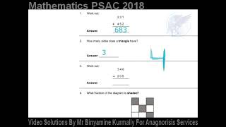 Question 2 PSAC 2018 [upl. by Sinnaoi]