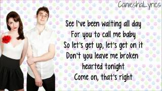 Karmin  Brokenhearted Lyrics Video HD [upl. by Adnovaj]