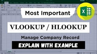 The Ultimate Guide to Mastering Vlookup and Hlookup Formulas in Excel  vlookup  hlookup [upl. by Elyl]