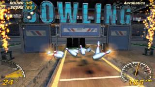 Flatout 2 Bowling 150 points 7\7 Strikes [upl. by Kirby]