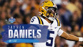 Jayden Daniels Highlight Reel  2024 NFL Draft [upl. by Netty]