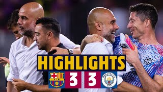 💥 HIGHLIGHTS I BARÇA 33 MANCHESTER CITY 💥 [upl. by Pardoes993]