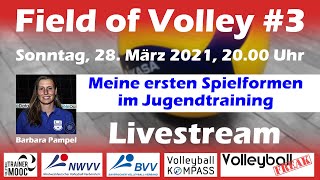 Field of Volley 3  Barbara Pampel Meine ersten Spielformen im Jugendtraining [upl. by Kifar]