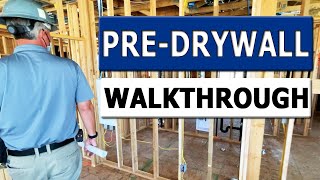 What to Know  Pre DryWall Inspection on a New Construction Home  New Homes Las Vegas [upl. by Nelie]