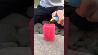 🔥 The guy shows a LIFEHACK for SURVIVAL 🧼 camping survival bushcraft outdoors lifehack [upl. by Haidabez103]