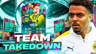 Level Up Donyell Malen Team Takedown [upl. by Brion]