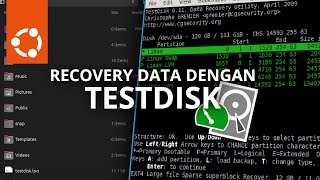 Cara menggunakan TestDisk untuk mengembalikan data yang terhapus secara gratis di Ubuntu [upl. by Dira876]