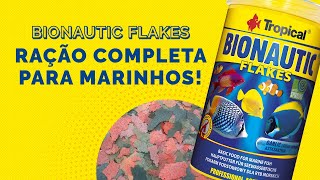 Bionautic Flakes Ração em FLOCOS para aquário MARINHO [upl. by Oneg]