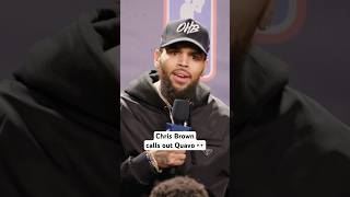 Chris Brown calls out Quavo 😳 [upl. by Nylkaj]