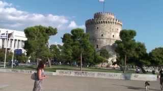 Thessaloniki Griechenland Saloniki Greece  Full HD [upl. by Drona]