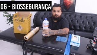 Curso Completo de Tatuagem  Módulo 1  06 Biossegurança [upl. by Odnam983]