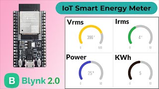 IoT Smart Electricity Energy Meter using ESP32 amp Blynk 20 [upl. by Meg341]