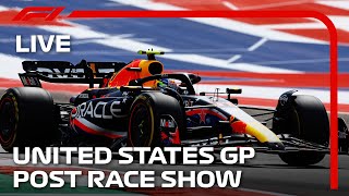 F1 LIVE United States Grand Prix Post Race Show [upl. by Neibart62]