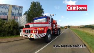 Camions de collection  Les UNIC du rallye des Laborieux 2012 [upl. by Aenat]