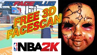 FREE CHUCKYBABYFACE MASK 3D FACE SCAN ALL 2K VERSIONS [upl. by Robson]