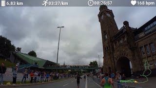 30 Hella hamburg halbmarathon 2024  POV [upl. by Ayt329]