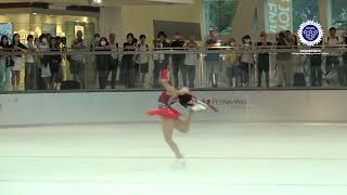 Cheuk Ying Jocelyn CHAN SP Advanced Novice Champion Hong Kong Figure Skating Championships 2024 [upl. by Ahseki]