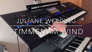 Stimmen im Wind Juliane Werding  COVER  Yamaha Genos [upl. by Fast]