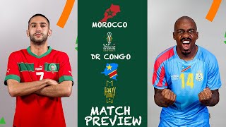 MOROCCO vs DR CONGO Can the Congolese Upset the Atlas Lions Preview [upl. by Papert]