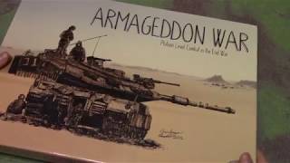 Unboxing Armageddon War Base Game from Flying Pig Games [upl. by Meehyr]