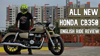 New Honda CB350 First Ride Review  Whats New  Better then RE Classic 350 [upl. by Bonnee]