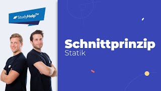 Das Schnittprinzip 1  Freischnitt Technische Mechanik StudyHelp [upl. by Soiritos772]