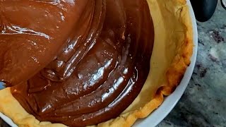 CHOCOLATE PIE  Chocolate Pie And Crust From Scratch  Simply Mamá Cooks [upl. by Terrilyn938]