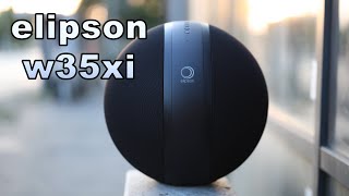 Super Stereo Sound From France  Elipson W35 Xi Multiroom Bluetooth Wireless Speaker Review [upl. by Aenat]