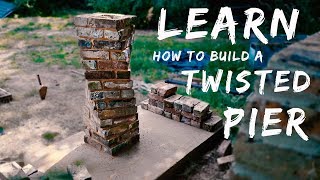 HOW TO LAY BRICKS THE TWISTED PIER [upl. by Stanhope]