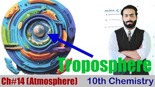 L2 Troposphere  layers of atmosphere  ch14  10th class chemistry  Matric part2 chemistry [upl. by Yun]