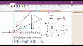 Koordinatalar sistemasida geometrik masala [upl. by Adnuahs411]