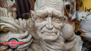 THE BEST WOOD CARVING IN THE WORLD  Realistic Sculptures [upl. by Feeley]