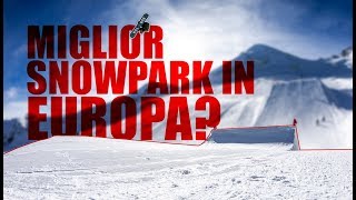 IL MIGLIOR SNOWPARK DEUROPA Stomping Grounds a Saas Fee [upl. by Entroc]