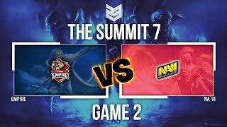 The Summit 7  Navi vs Empire  Game 2  Caster Mimosa [upl. by Liv]