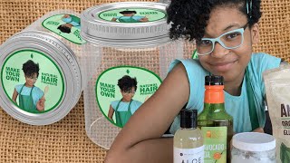 How to Make Your Own Natural Hair Products  Moisturizer  LEMONERDY [upl. by Navanod607]