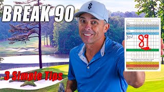 How to Break 90 with Only 3 Simple Tips [upl. by Felicdad155]