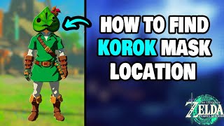 How To Find The Korok Mask in Zelda Tears of the Kingdom STEPBYSTEP [upl. by Petras]