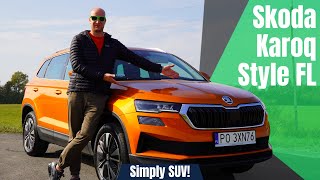 Skoda Karoq Style FL 15 Tsi 150KM DSG 2022 Simply SUV [upl. by Eibor]