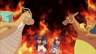 UK Dragonite vs Charizard  Pokémon BW Adventures in Unova and Beyond  Official Clip [upl. by Bassett]