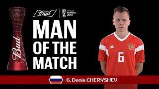 Denis CHERYSHEV Russia  Man of the Match  MATCH 1 [upl. by Marga]