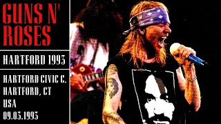 Guns N Roses Live At Hartford Civic Center Hartford CT USA 09031993 Better Audio [upl. by Kin]