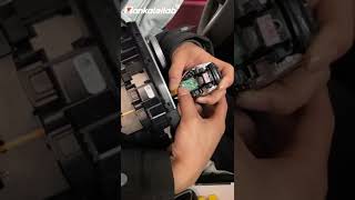 Installation of Crystal Gear Shift Knob with Ambient Light in BMW X5 [upl. by Yrelav]