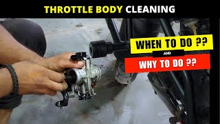 Throttle Body Cleaning Increase Mileage amp Smooth Engine [upl. by Essirahs610]